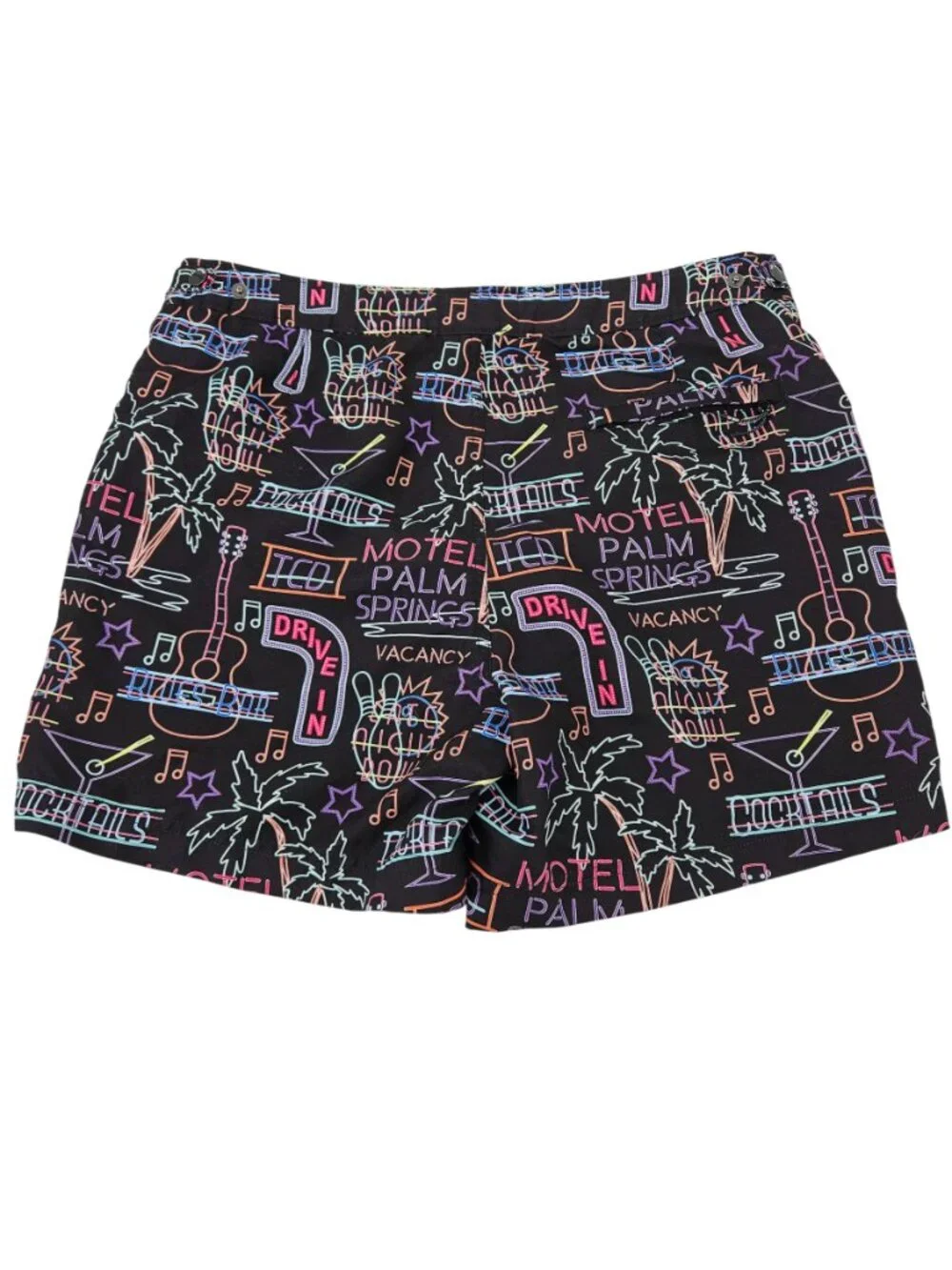 Ted Baker London Surpa Neon Sign Printed Swim Trunks Men's Size 3 US M Swimwear
